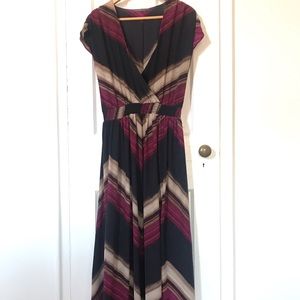 Currer Bell long silk dress NWOT